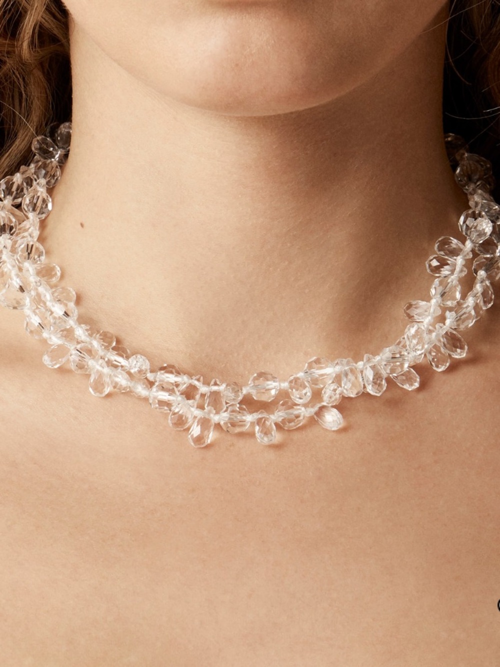 J. Crew Long Beaded Necklace